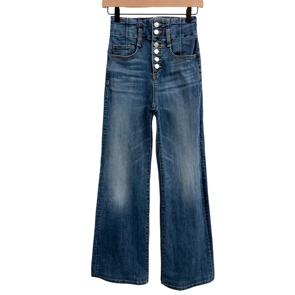 Veronica Beard Denim - Veronica Beard Dark Blue Flare Jeans